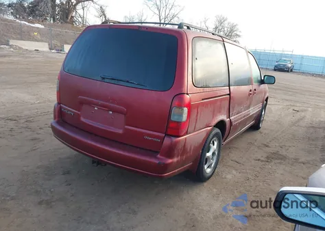 2002 Oldsmobile Silhouette Gl from USA, damaged, VIN 1GHDX03E12D296303